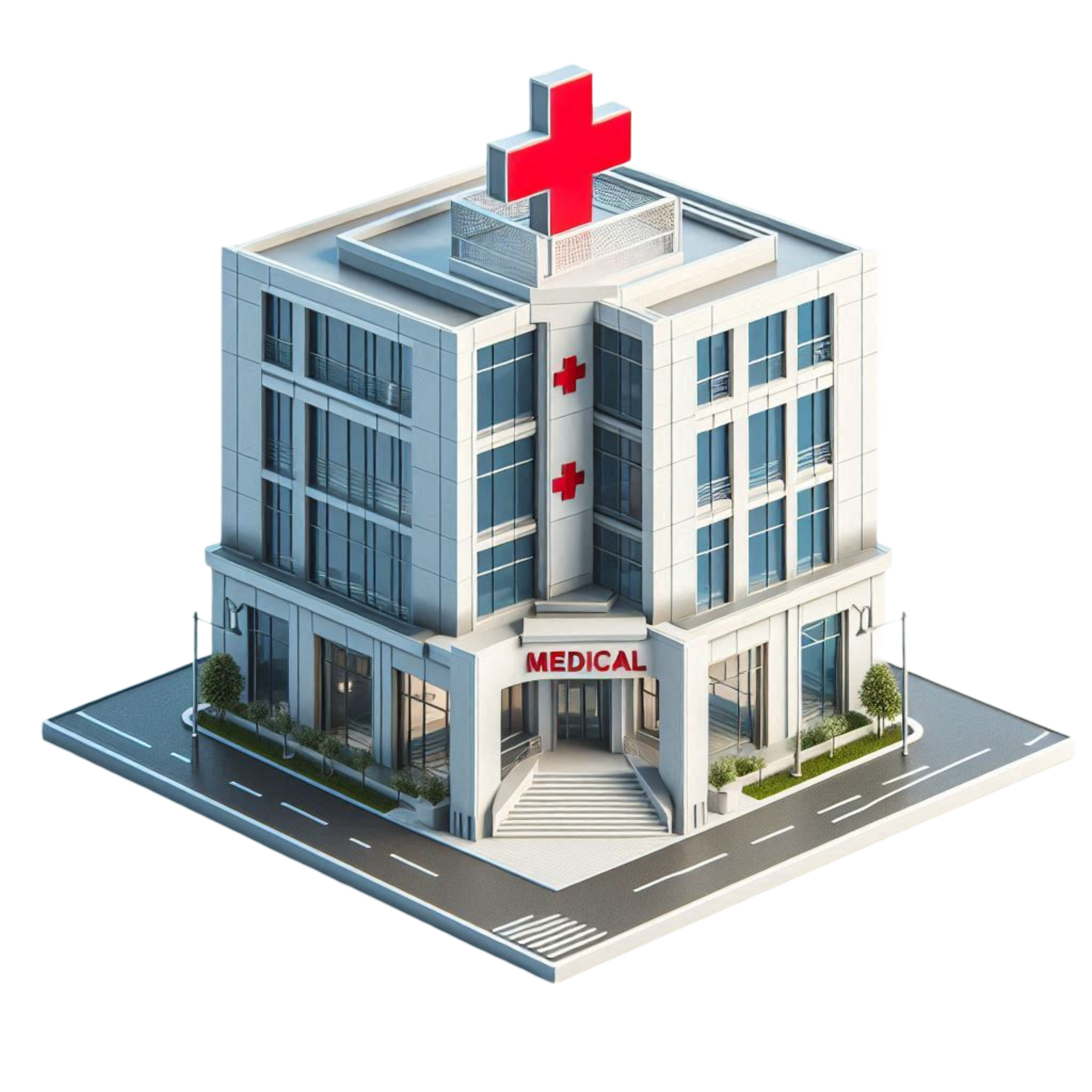 Healthcare industry illustration